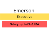 Emerson Hiring for Executive
